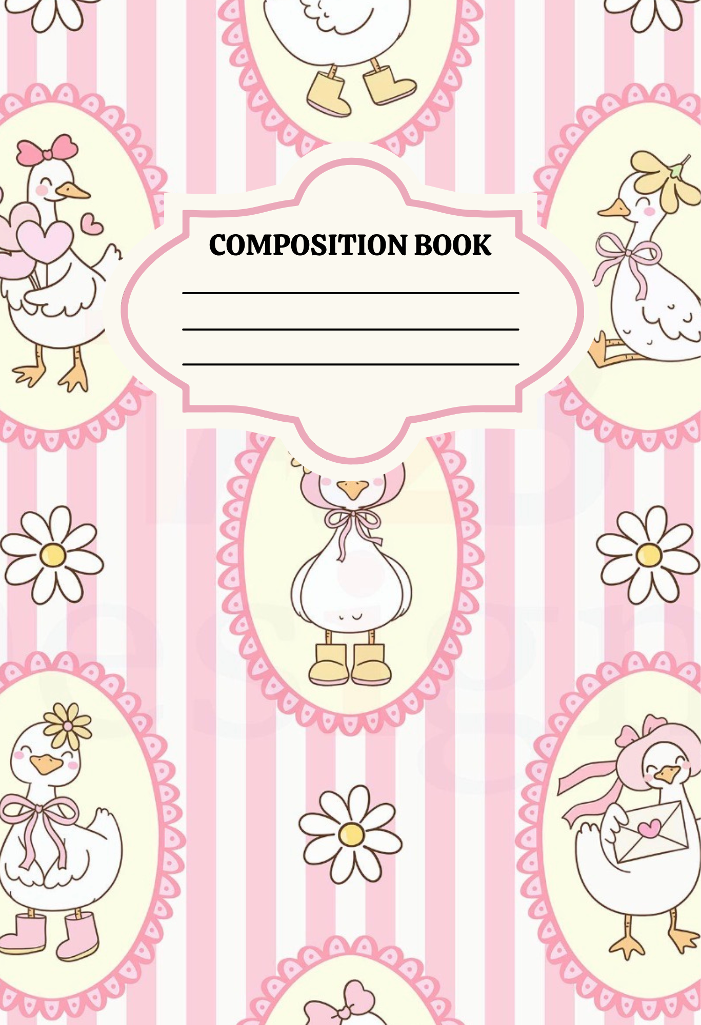 Custom Composition Notebook
