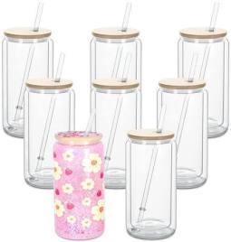 16oz Glass Cup