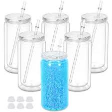 16oz Acrylic Tumbler - Snow Globe